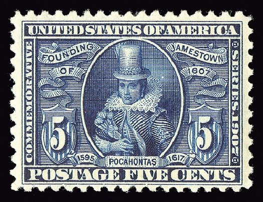 Prices of US Stamp Scott Cat. # 330 - 1907 5c Jameston Exposition. Spink Shreves Galleries, May 2014, Sale 148, Lot 261