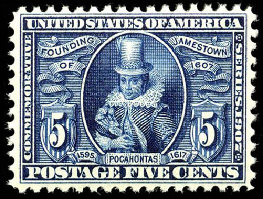 US Stamp Prices Scott Catalog #330 - 1907 5c Jameston Exposition. Matthew Bennett International, Apr 2008, Sale 326, Lot 335