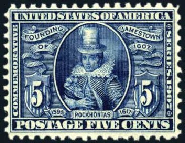 Prices of US Stamps Scott Cat. # 330 - 5c 1907 Jameston Exposition. Harmer-Schau Auction Galleries, Mar 2011, Sale 89, Lot 305