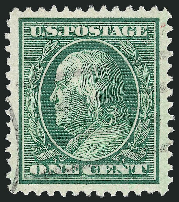 Price of US Stamp Scott Catalog #331 - 1908 1c Franklin. Robert Siegel Auction Galleries, Jun 2009, Sale 975, Lot 1719
