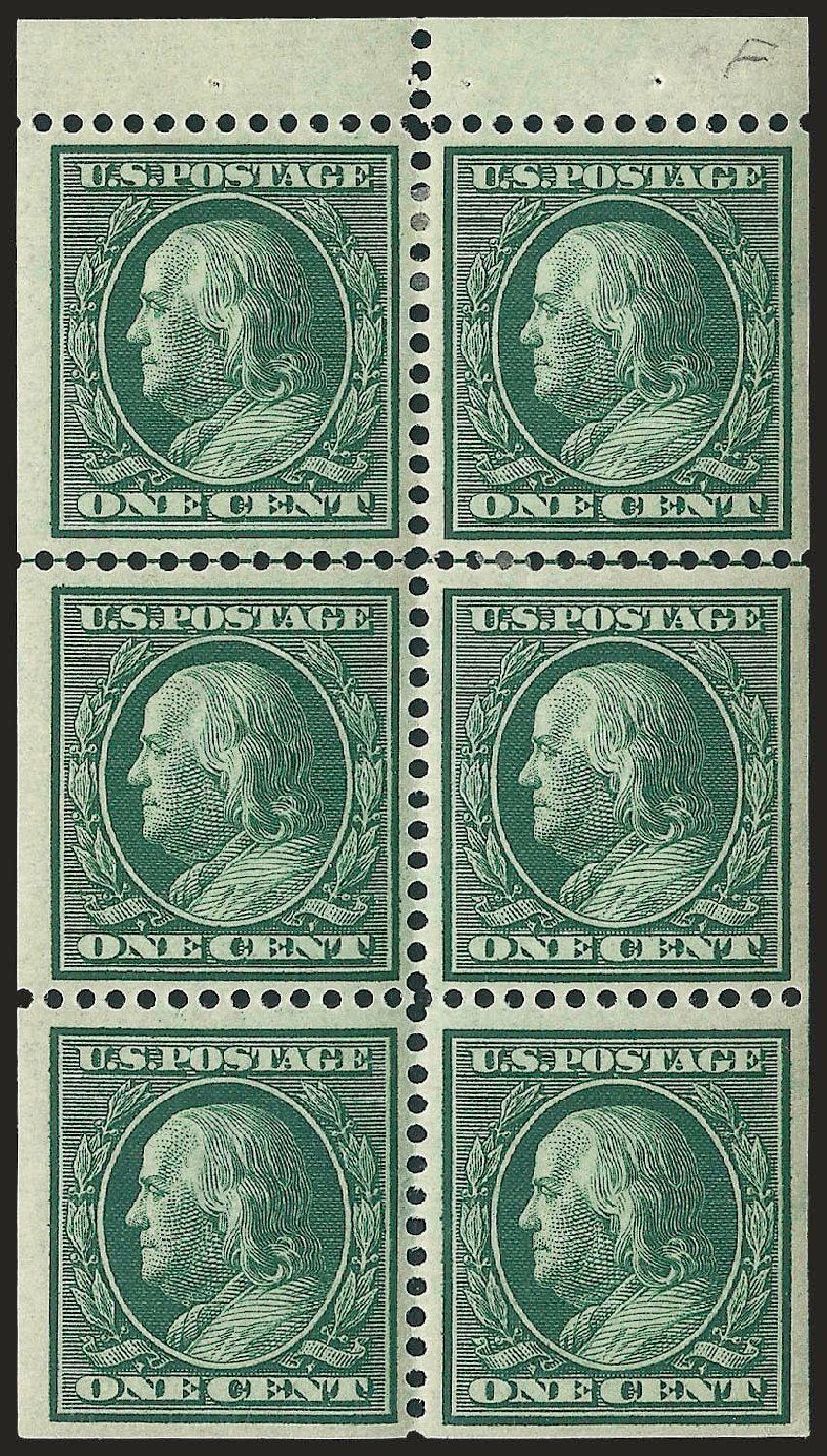 Price of US Stamps Scott Catalogue # 331: 1908 1c Franklin. Robert Siegel Auction Galleries, Jun 2010, Sale 991, Lot 1161