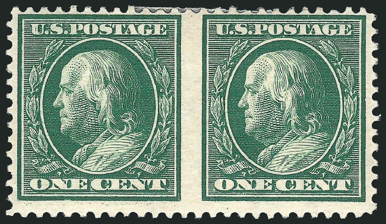US Stamp Price Scott Catalogue 331: 1908 1c Franklin. Robert Siegel Auction Galleries, Jun 2010, Sale 991, Lot 1155