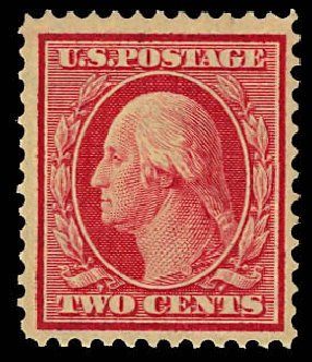 Cost of US Stamp Scott Catalog #332: 1908 2c Washington. Daniel Kelleher Auctions, Apr 2013, Sale 636, Lot 301