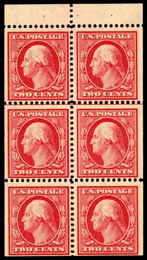 Value of US Stamp Scott Catalog #332 - 2c 1908 Washington. Daniel Kelleher Auctions, Dec 2013, Sale 640, Lot 312