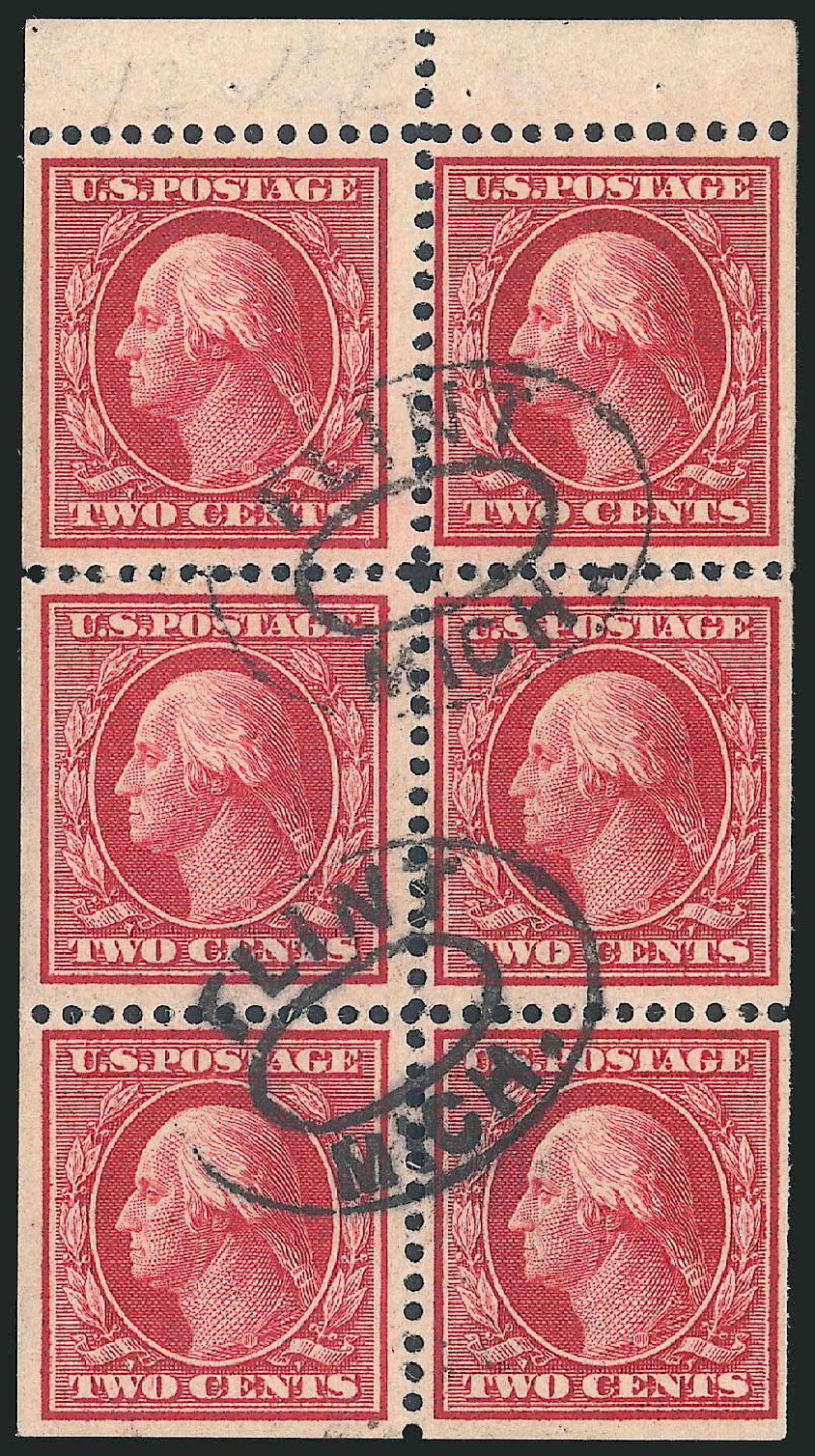 Prices of US Stamp Scott #332 - 2c 1908 Washington. Robert Siegel Auction Galleries, Oct 2012, Sale 1032, Lot 3462
