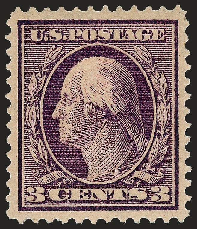 Prices of US Stamp Scott #333 - 3c 1908 Washington. Robert Siegel Auction Galleries, Sep 2008, Sale 962, Lot 2647