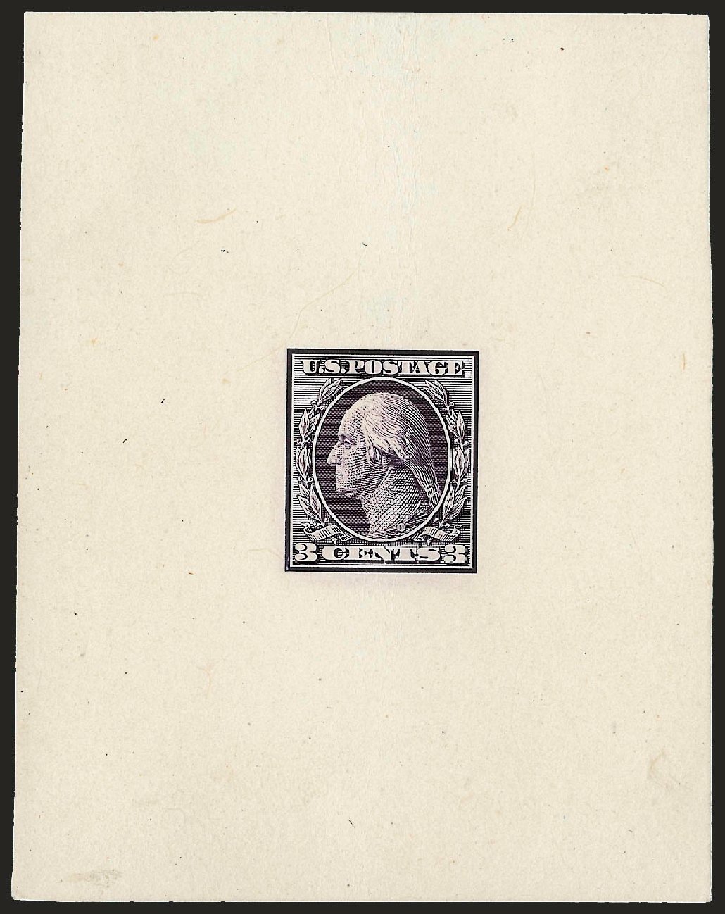 Values of US Stamp Scott Cat. #333 - 3c 1908 Washington. Robert Siegel Auction Galleries, Dec 2008, Sale 967, Lot 4047