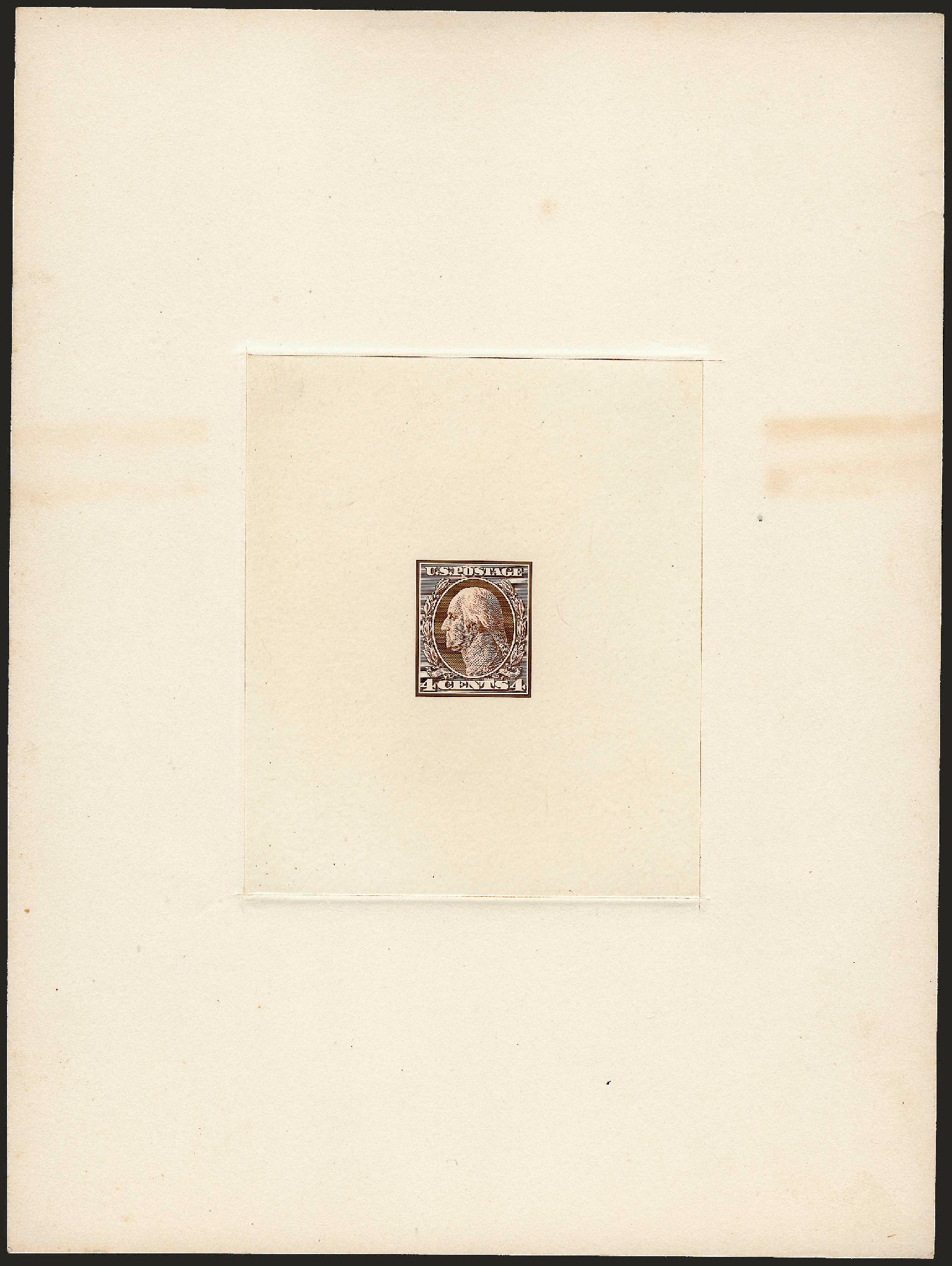 US Stamp Price Scott # 334 - 1908 4c Washington. Robert Siegel Auction Galleries, Dec 2008, Sale 967, Lot 4048