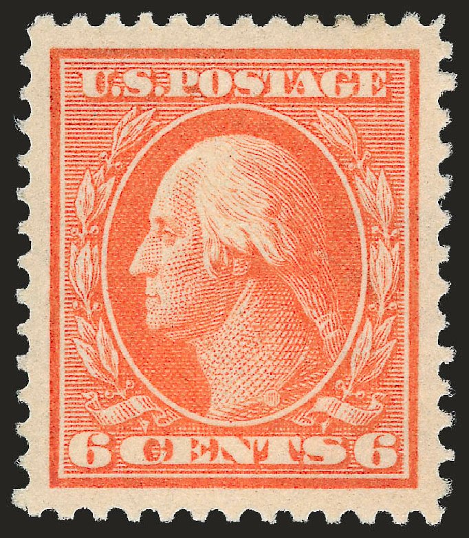 US Stamp Price Scott Cat. # 336 - 6c 1909 Washington. Robert Siegel Auction Galleries, Jun 2009, Sale 973, Lot 188