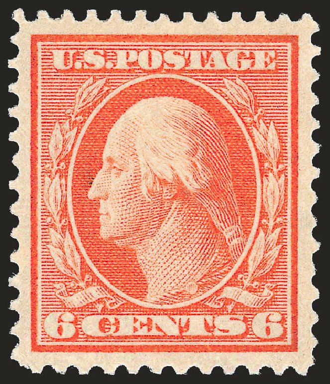 Costs of US Stamps Scott 336: 6c 1909 Washington. Robert Siegel Auction Galleries, Dec 2008, Sale 967, Lot 4660