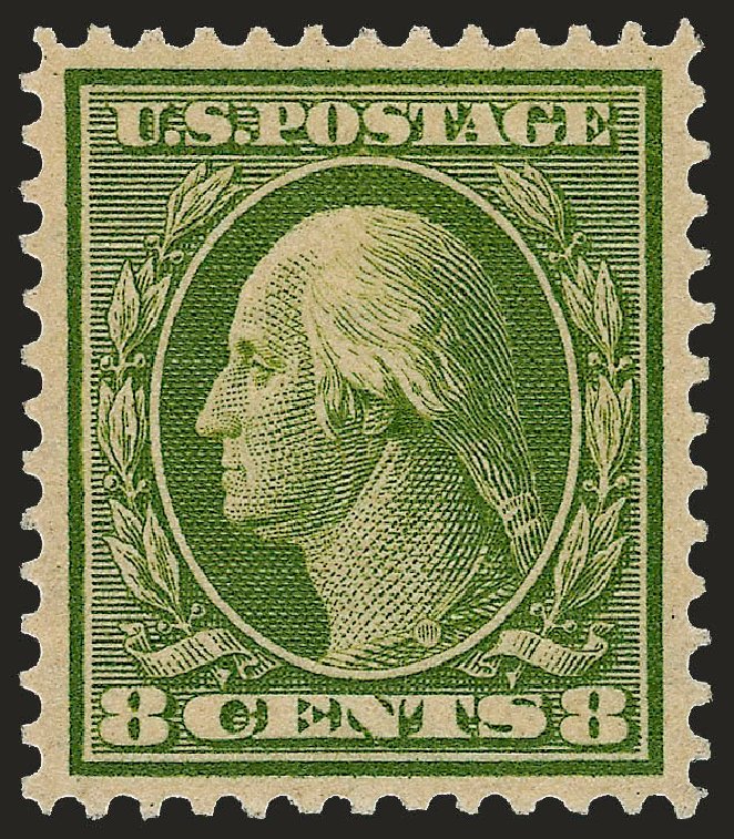 Costs of US Stamp Scott Catalog #337 - 1908 8c Washington. Robert Siegel Auction Galleries, Sep 2008, Sale 962, Lot 2651