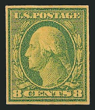 Price of US Stamp Scott Catalog # 337: 8c 1908 Washington. Robert Siegel Auction Galleries, Sep 2008, Sale 962, Lot 2134