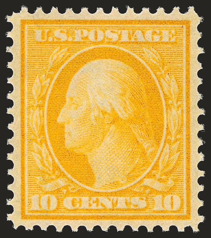 Cost of US Stamps Scott Catalog 338: 10c 1909 Washington. Robert Siegel Auction Galleries, Sep 2009, Sale 976, Lot 1918