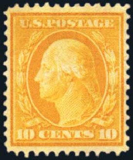 Cost of US Stamp Scott #338 - 10c 1909 Washington. Harmer-Schau Auction Galleries, Oct 2010, Sale 87, Lot 270