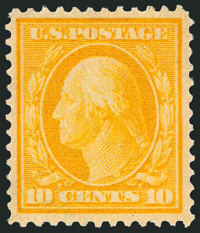 Costs of US Stamp Scott Catalogue 338 - 1909 10c Washington. Robert Siegel Auction Galleries, Dec 2008, Sale 967, Lot 4664