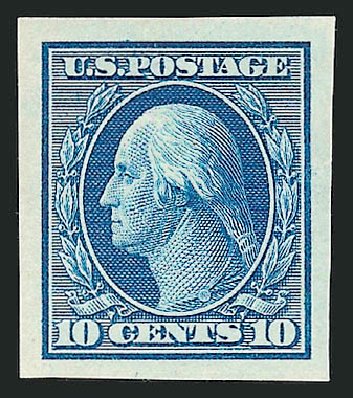 Costs of US Stamp Scott Catalogue # 338 - 1909 10c Washington. Robert Siegel Auction Galleries, Sep 2008, Sale 962, Lot 2135