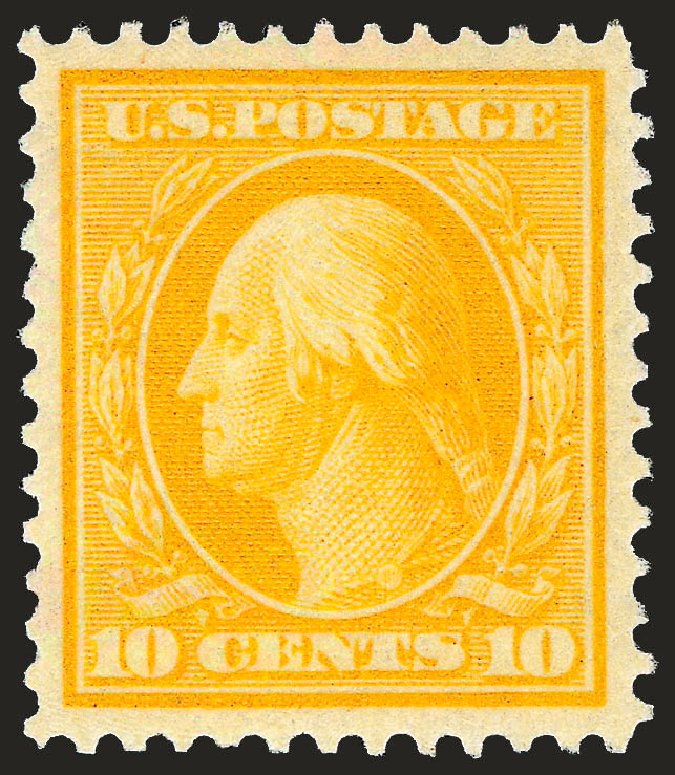 US Stamp Price Scott #338 - 10c 1909 Washington. Robert Siegel Auction Galleries, Dec 2008, Sale 967, Lot 4663