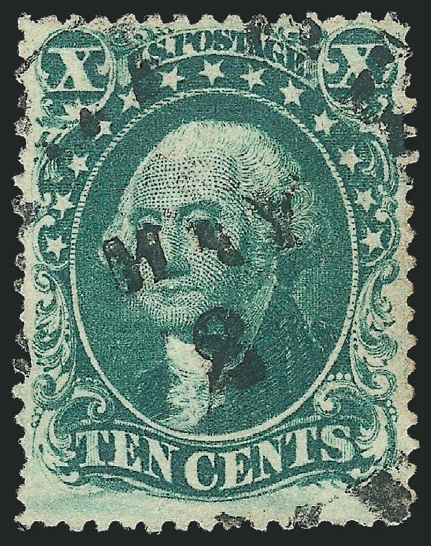 Price of US Stamp Scott # 34: 10c 1857 Washington. Robert Siegel Auction Galleries, Oct 2010, Sale 997, Lot 5278