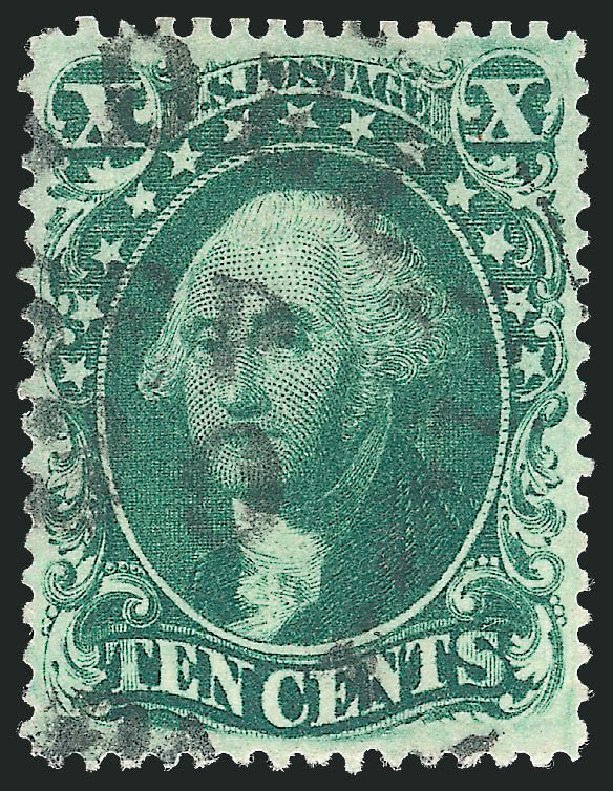 Prices of US Stamps Scott Catalog # 34 - 1857 10c Washington. Robert Siegel Auction Galleries, Sep 2009, Sale 976, Lot 1250
