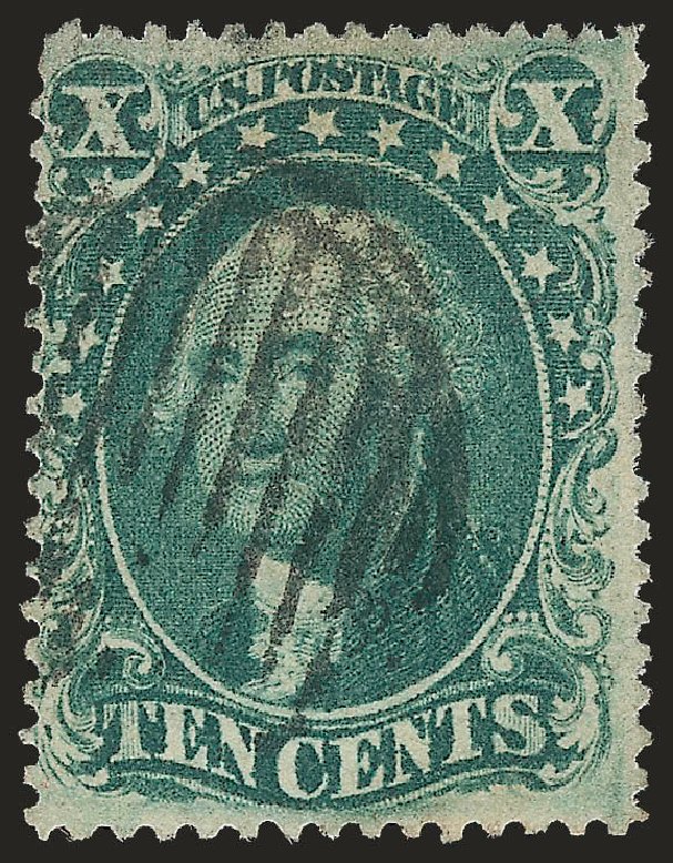 Value of US Stamps Scott 34 - 10c 1857 Washington. Robert Siegel Auction Galleries, Dec 2009, Sale 982, Lot 5144