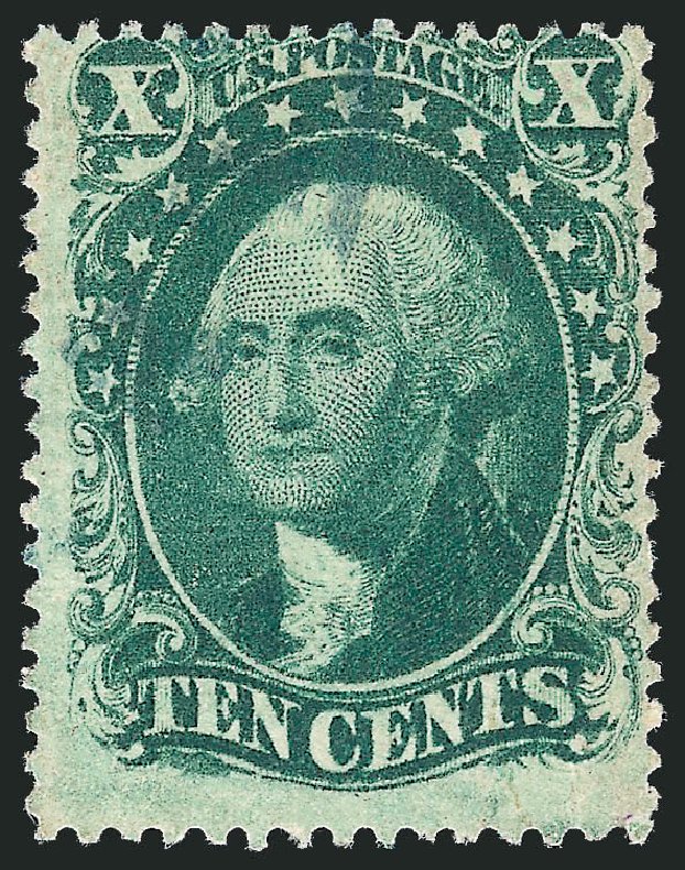 Price of US Stamps Scott #34: 10c 1857 Washington. Robert Siegel Auction Galleries, Sep 2010, Sale 993, Lot 335