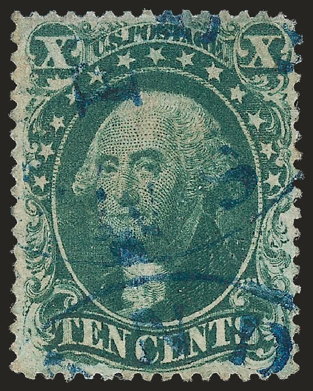 Prices of US Stamp Scott Cat. #34: 1857 10c Washington. Robert Siegel Auction Galleries, Sep 2009, Sale 976, Lot 1253