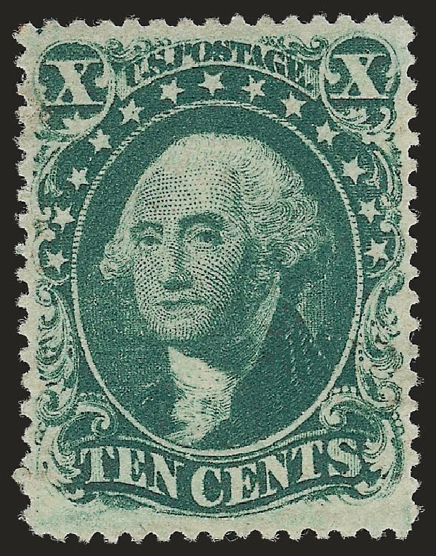 Costs of US Stamp Scott Catalog #34: 10c 1857 Washington. Robert Siegel Auction Galleries, Sep 2008, Sale 962, Lot 2286