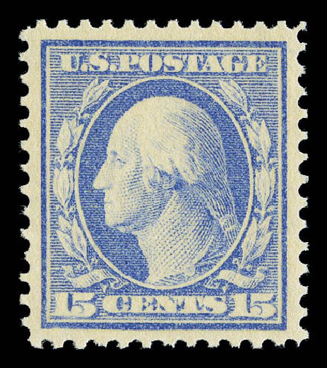 US Stamps Price Scott Catalog # 340: 1909 15c Washington. Matthew Bennett International, Sep 2012, Sale 346, Lot 798