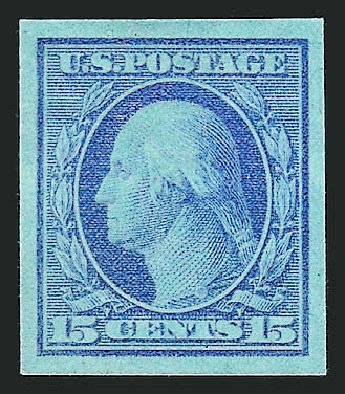 Costs of US Stamp Scott Catalogue 340: 1909 15c Washington. Robert Siegel Auction Galleries, Sep 2008, Sale 962, Lot 2141