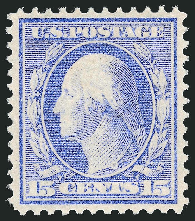 US Stamp Prices Scott Cat. #340: 15c 1909 Washington. Robert Siegel Auction Galleries, Oct 2012, Sale 1033, Lot 4184