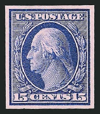 Cost of US Stamps Scott Cat. 340 - 1909 15c Washington. Robert Siegel Auction Galleries, Sep 2008, Sale 962, Lot 2142