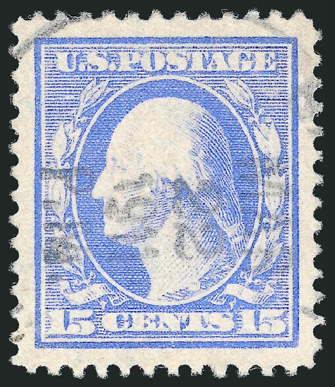 US Stamps Prices Scott Catalogue #340: 15c 1909 Washington. Robert Siegel Auction Galleries, Oct 2012, Sale 1032, Lot 3466