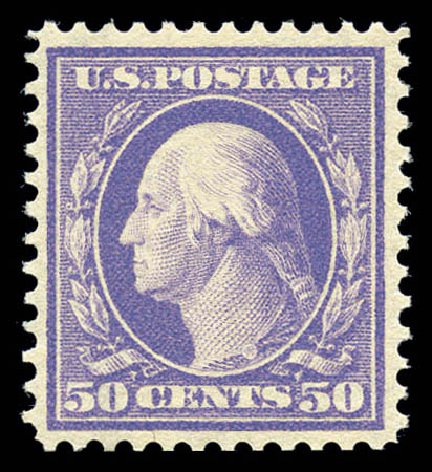 Price of US Stamp Scott Catalog #341 - 50c 1909 Washington. Matthew Bennett International, Sep 2010, Sale 333, Lot 3727