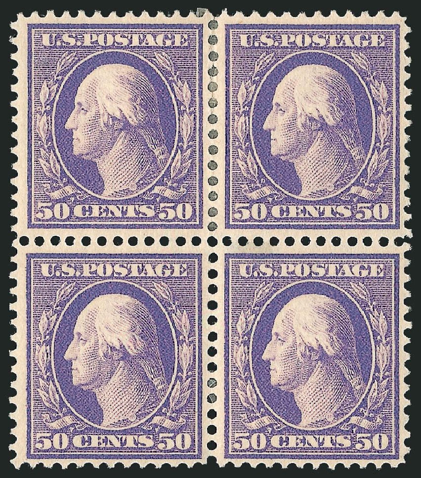 Price of US Stamp Scott Catalogue #341 - 50c 1909 Washington. Robert Siegel Auction Galleries, Mar 2012, Sale 1021, Lot 488