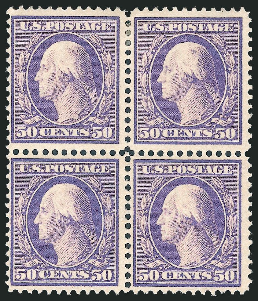 US Stamps Value Scott #341 - 1909 50c Washington. Robert Siegel Auction Galleries, Mar 2013, Sale 1040, Lot 1709