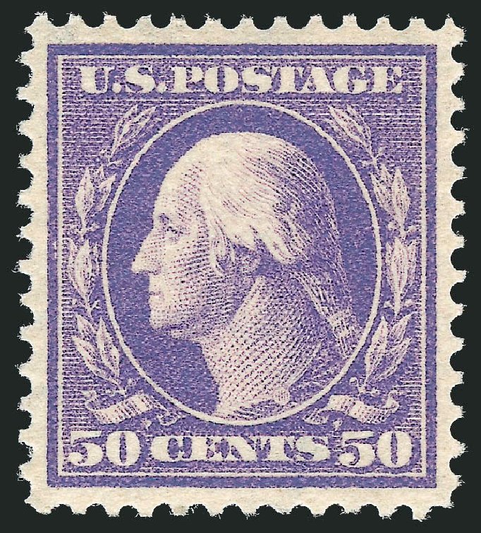 Costs of US Stamp Scott Catalog #341: 1909 50c Washington. Robert Siegel Auction Galleries, Dec 2010, Sale 1000, Lot 1200
