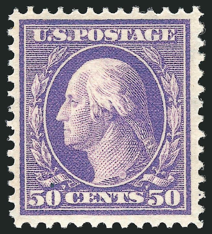 US Stamps Price Scott Catalog #341: 50c 1909 Washington. Robert Siegel Auction Galleries, Mar 2014, Sale 1067, Lot 1422