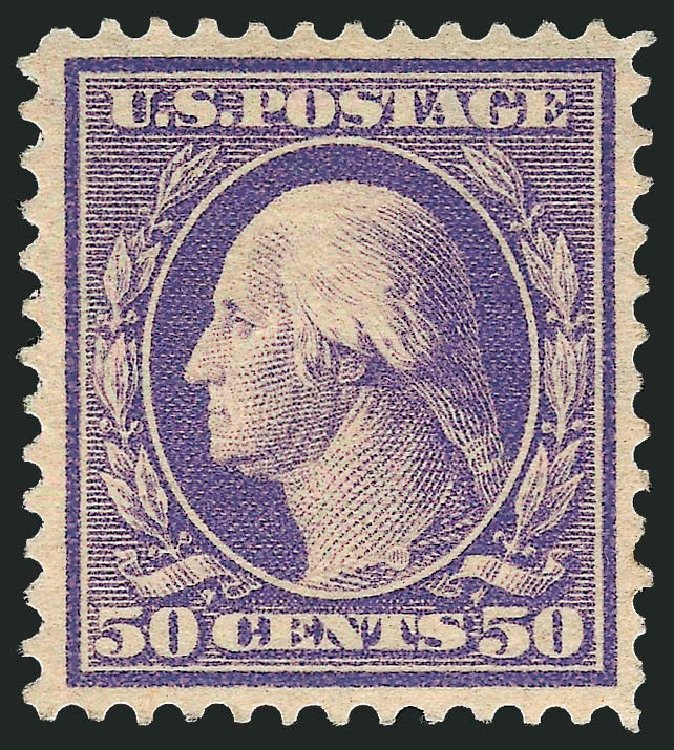 Cost of US Stamps Scott Catalogue #341: 50c 1909 Washington. Robert Siegel Auction Galleries, Dec 2009, Sale 982, Lot 5733