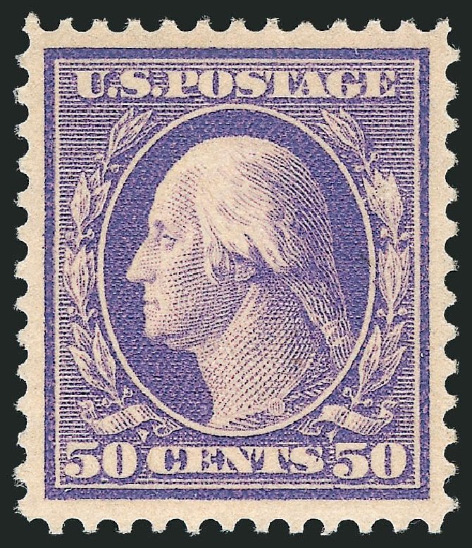 Costs of US Stamps Scott #341: 50c 1909 Washington. Robert Siegel Auction Galleries, Nov 2012, Sale 1034, Lot 326