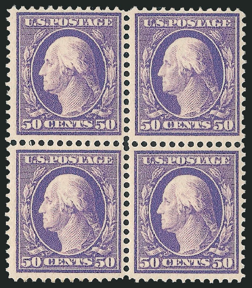 Costs of US Stamps Scott # 341: 1909 50c Washington. Robert Siegel Auction Galleries, Oct 2010, Sale 997, Lot 5886