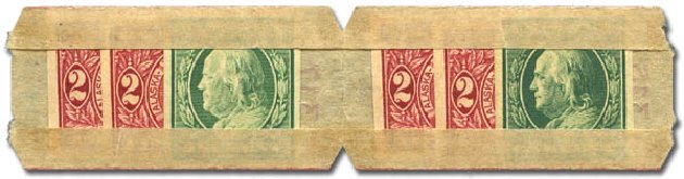 US Stamps Price Scott Catalog # 343: 1908 1c Franklin Imperf. Matthew Bennett International, Mar 2011, Sale 336, Lot 1366