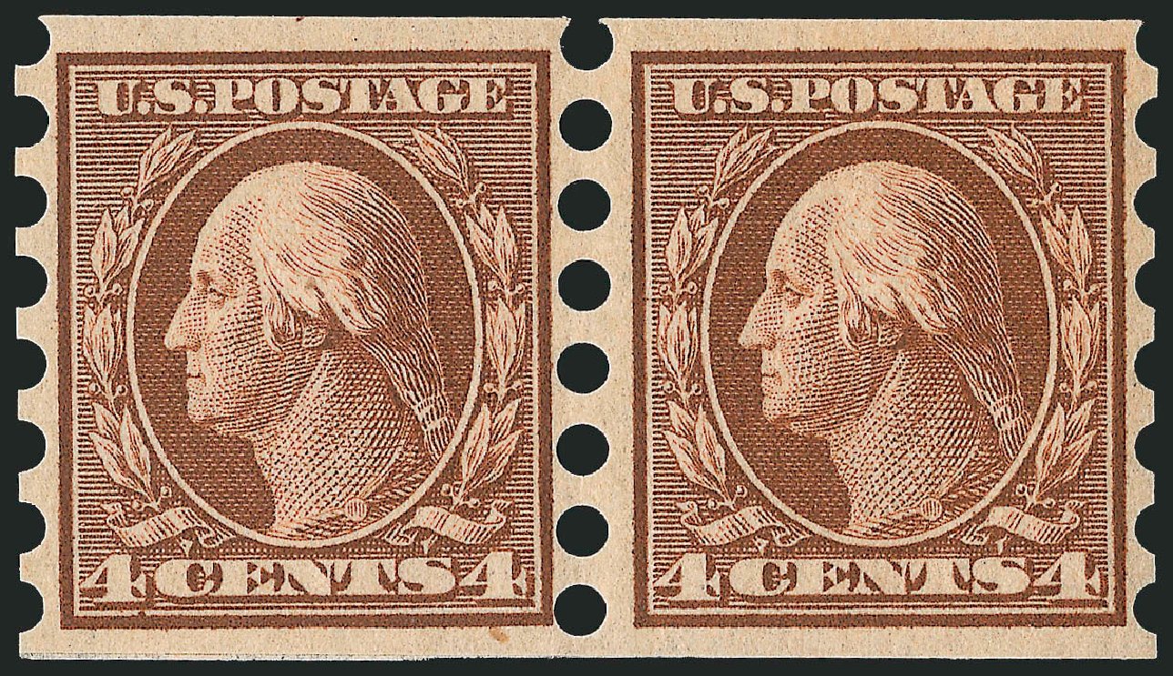 Cost of US Stamp Scott Catalog # 346: 4c 1909 Washington Imperf. Robert Siegel Auction Galleries, Dec 2008, Sale 967, Lot 4566