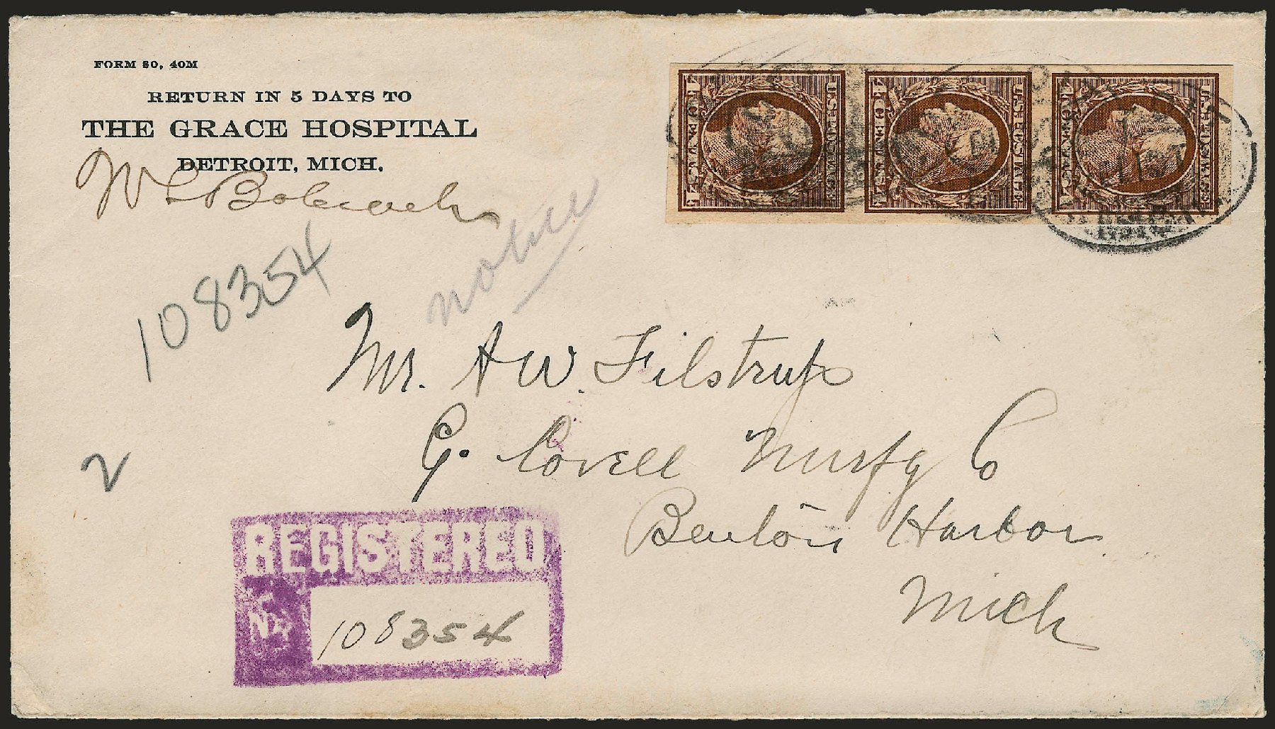 US Stamp Prices Scott Catalog 346: 1909 4c Washington Imperf. Robert Siegel Auction Galleries, Dec 2008, Sale 967, Lot 4636