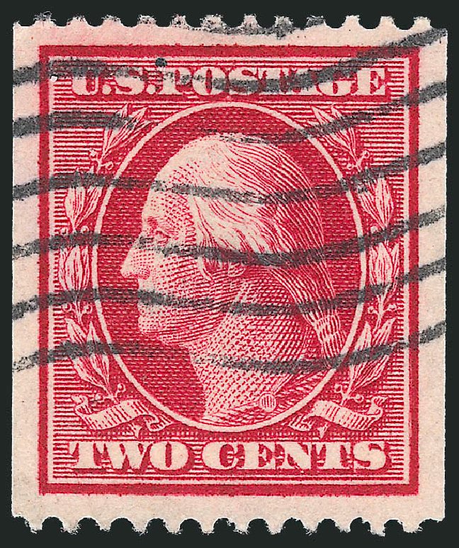 US Stamps Prices Scott # 349 - 2c 1909 Washington Coil. Robert Siegel Auction Galleries, Mar 2011, Sale 1007, Lot 2649