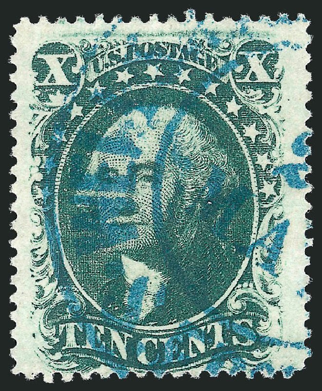 Value of US Stamps Scott Catalog 35: 10c 1859 Washington. Robert Siegel Auction Galleries, Sep 2010, Sale 993, Lot 338