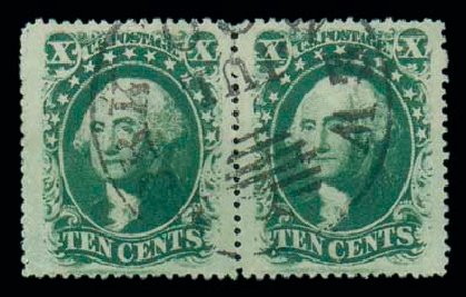 Cost of US Stamp Scott Catalogue # 35 - 1859 10c Washington. Matthew Bennett International, Dec 2007, Sale 323, Lot 149