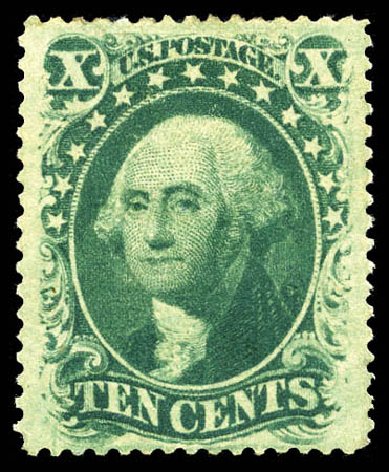 Prices of US Stamp Scott Cat. #35: 10c 1859 Washington. Matthew Bennett International, Mar 2012, Sale 344, Lot 4239