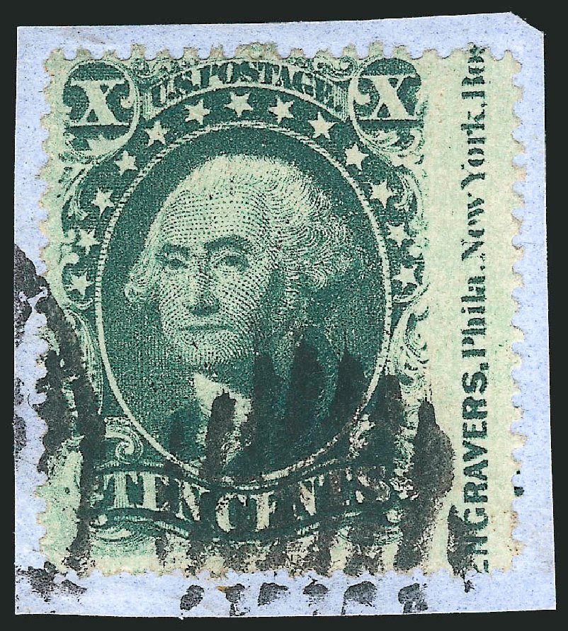 Values of US Stamp Scott Cat. #35 - 1859 10c Washington. Robert Siegel Auction Galleries, Mar 2014, Sale 1067, Lot 969
