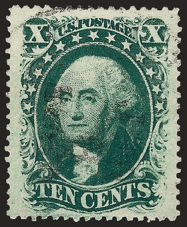 US Stamp Value Scott 35: 10c 1859 Washington. Robert Siegel Auction Galleries, Sep 2008, Sale 962, Lot 2289