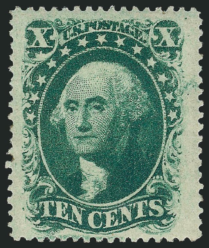 Cost of US Stamps Scott Cat. 35: 1859 10c Washington. Robert Siegel Auction Galleries, Dec 2008, Sale 967, Lot 4141